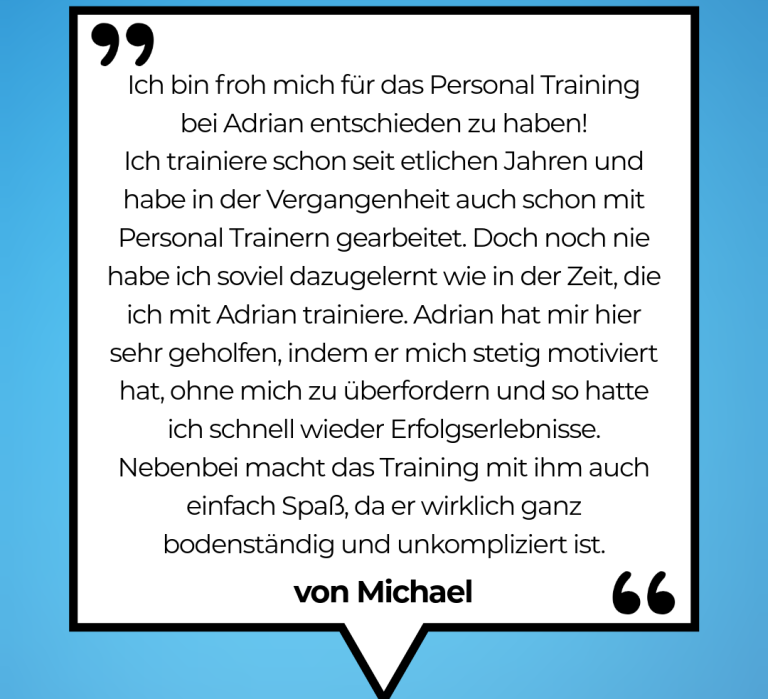 Bewertungen Personal Trainer München